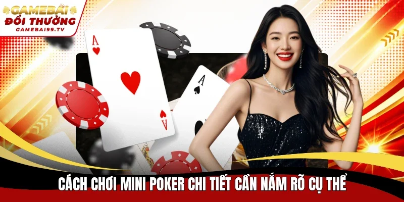 Cách chơi Mini Poker chi tiết cần nắm rõ cụ thể